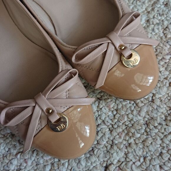Russell & Bromley Nude ballerinas flats size 36.5 - Picture 7 of 12